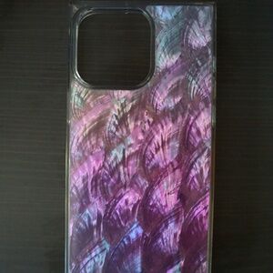 FLAUNT | PINK MOTHER OF PEARL IPHONE CASE
